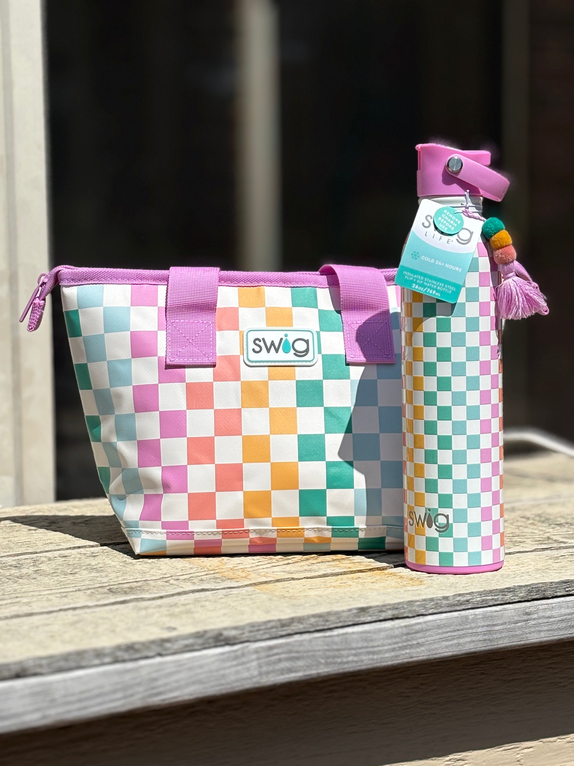 CHECK MATE Lunchi Lunch Bag by Swig